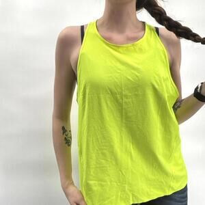 Lululemon Women's neon Yellow tank